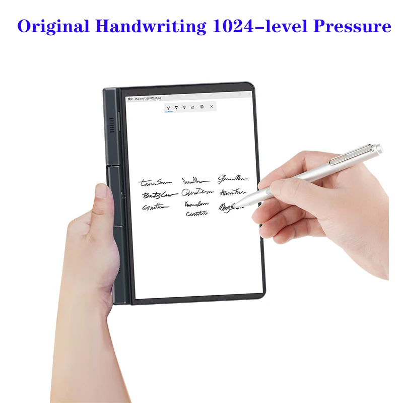 2023 8 inch Handheld 2-in-1 Laptop Tablet PC intel 12th Gen Alder Lake N DDR5 12GB PD Charging WiFi6 Touch Screen Mini Computer