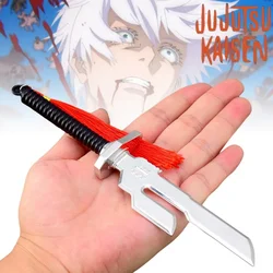 Mini Metal Fushiguro Toji Sword Anime Jujutsu Kaisen Knife Steel Real Size Japanese Katana Steel Samurai Sabre Kid Toy Gift