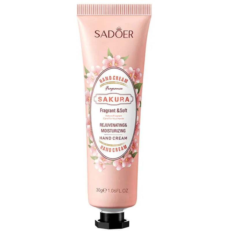 كريم اليد المضاد للتجفيف والتشقق وتنعيم البشرة SADOER Niacinamide المرطب والمغذي على شكل البطيخ