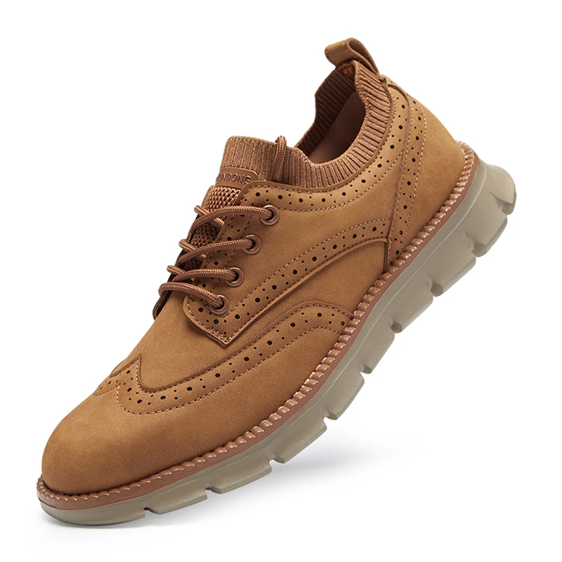 Big Size Lightweight Business Mens Brogues Leather Casual Shoes Men’S Shoes Series Fashion Italian Luxury Brand Designer
