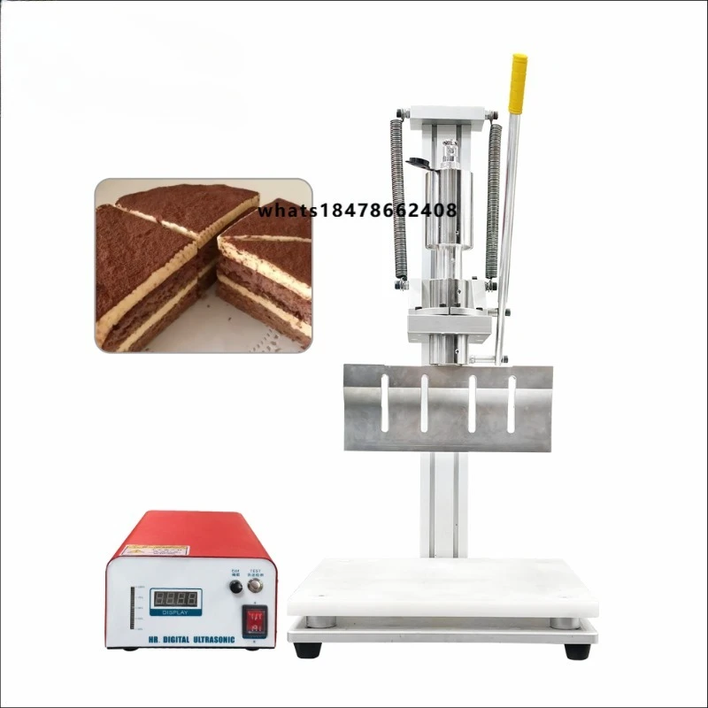 

Automatic Cake Slicer Food Cutting Machine CGSONIC 2kW Ultrasonic Handheld Knife Cutting System New Stainless Steel Bread Cheese