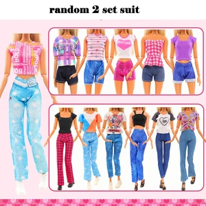 45 Stück Puppenkleidung 11,5 '' = 2 Brautkleider 2 Tops 2 Hosen 2 Kleid 2 Badeanzug 5 Hosenträger Rock 10 Schuhe 22 Accessoires für Barbie 8 Hauptverkaufszubehör Barbie Doll - №7