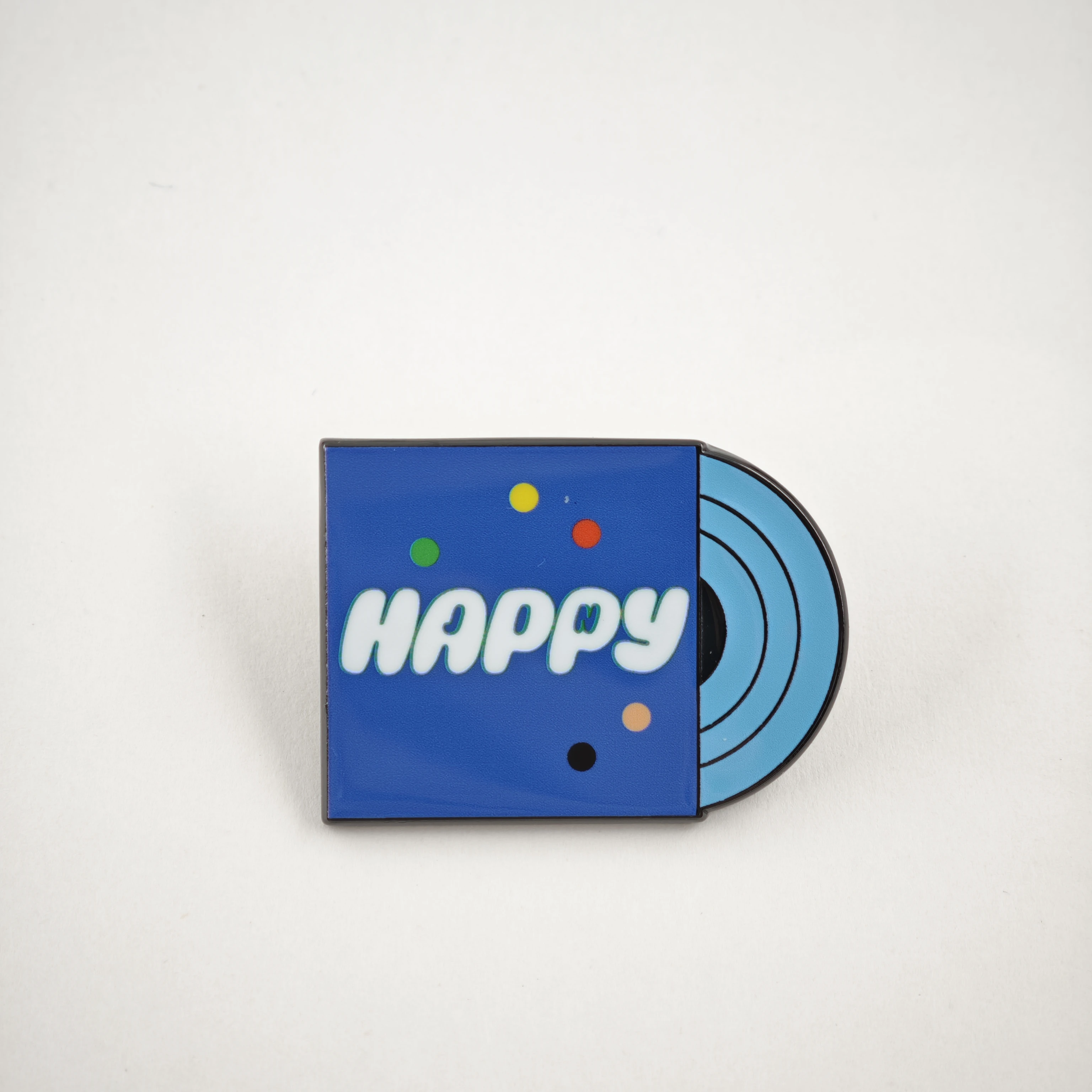 Kpop Jin Happy Solo Album Brosche Blaue Vinyl-Schallplatte Metall-Abzeichen Kim Seokjin Emaille-Pin Fankollektion Geschenk-Accessoire – Detail 12