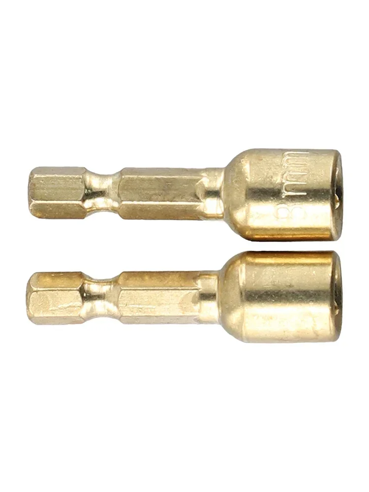 

2 шт., 45 мм, хромованадиевая сталь, шестигранная головка, адаптер для ремонта, установка, аксессуары для ручных инструментов для дома, столярная машина «сделай сам»