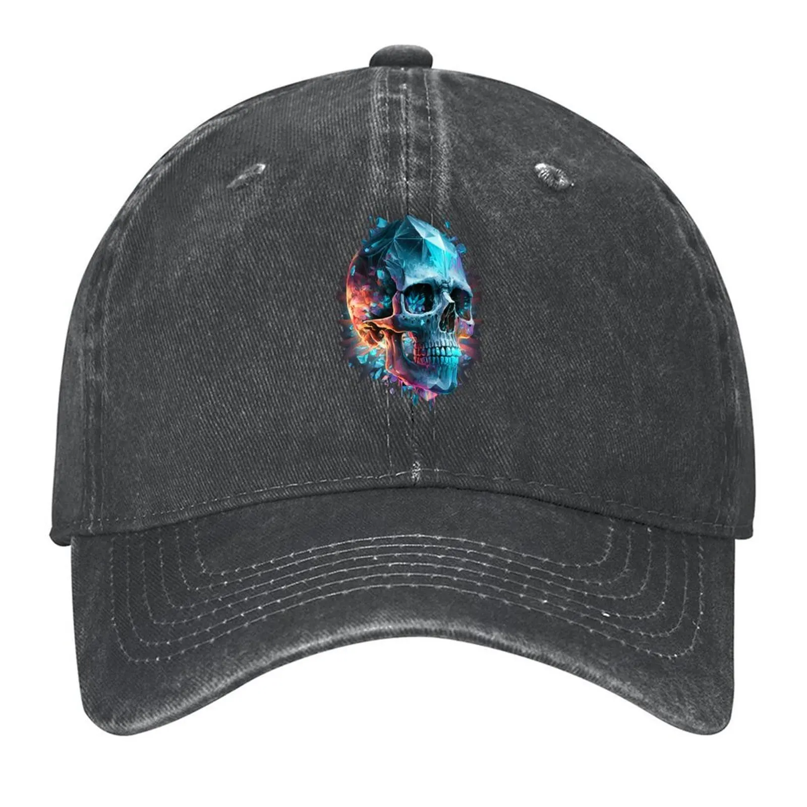 

Crystal Skull Baseball Cap custom Hat Kids Hat Designer Hat Beach Outing Hats Woman Men's