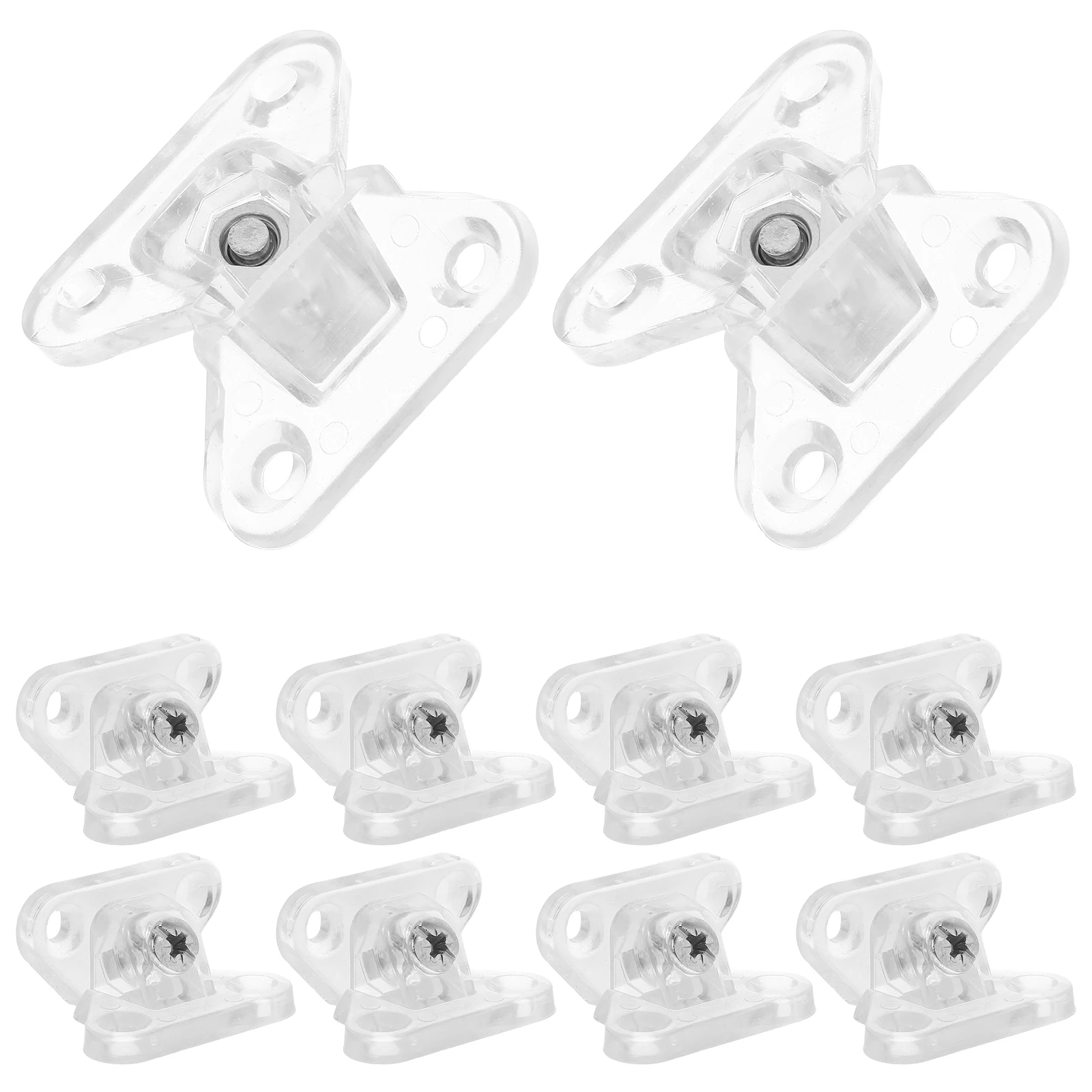 

1 set Zinc Alloy L-shaped Connector Furniture Cabinet Bracket Layer Support Butterfly Corner Brackets Removable Hardware Display