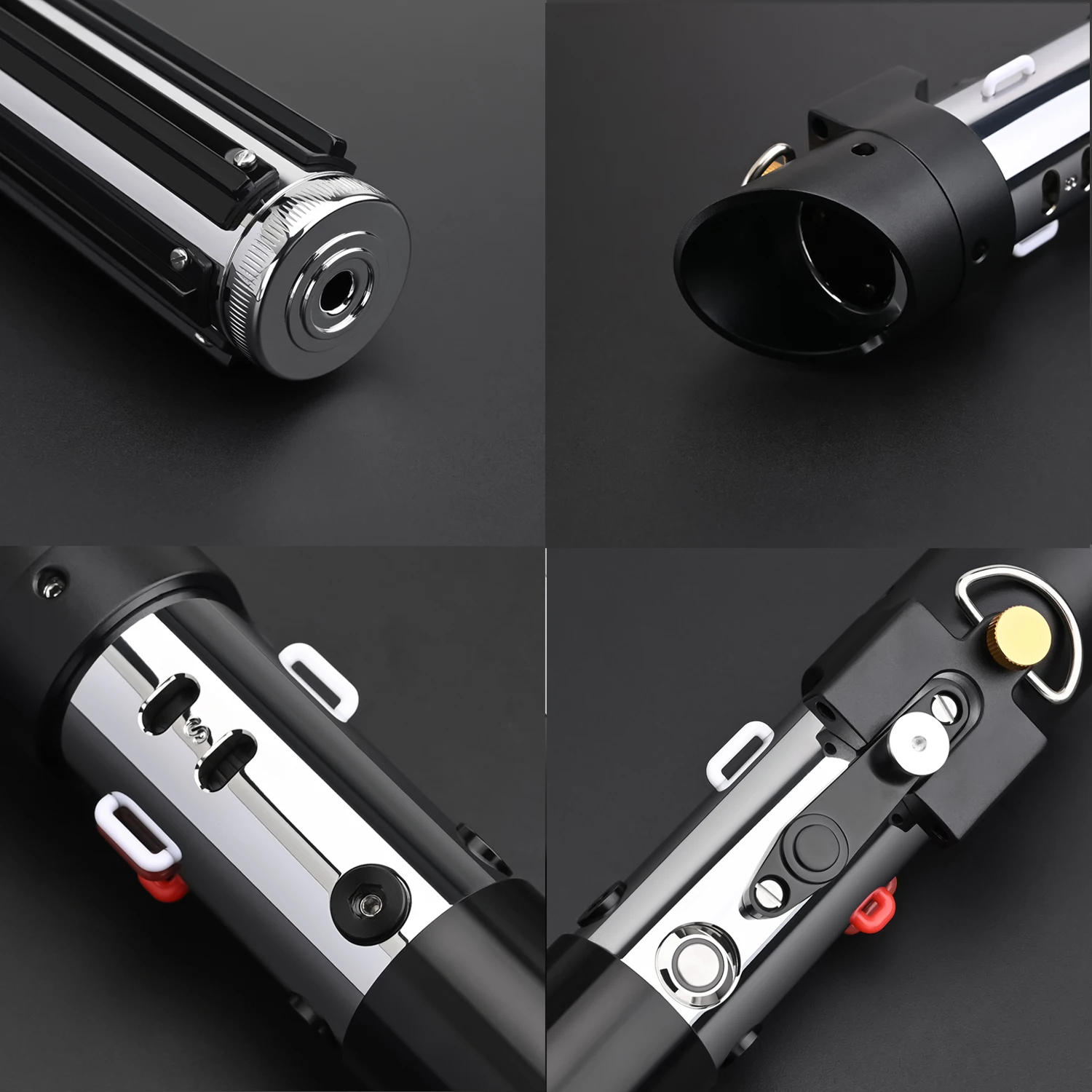 TXQSABER Vader ROTJ SE RGB Heavy Dueling Neo Pixel Proffie Smooth Swing Lightsaber Force Light Saber Blaster Laser Sword Cosplay