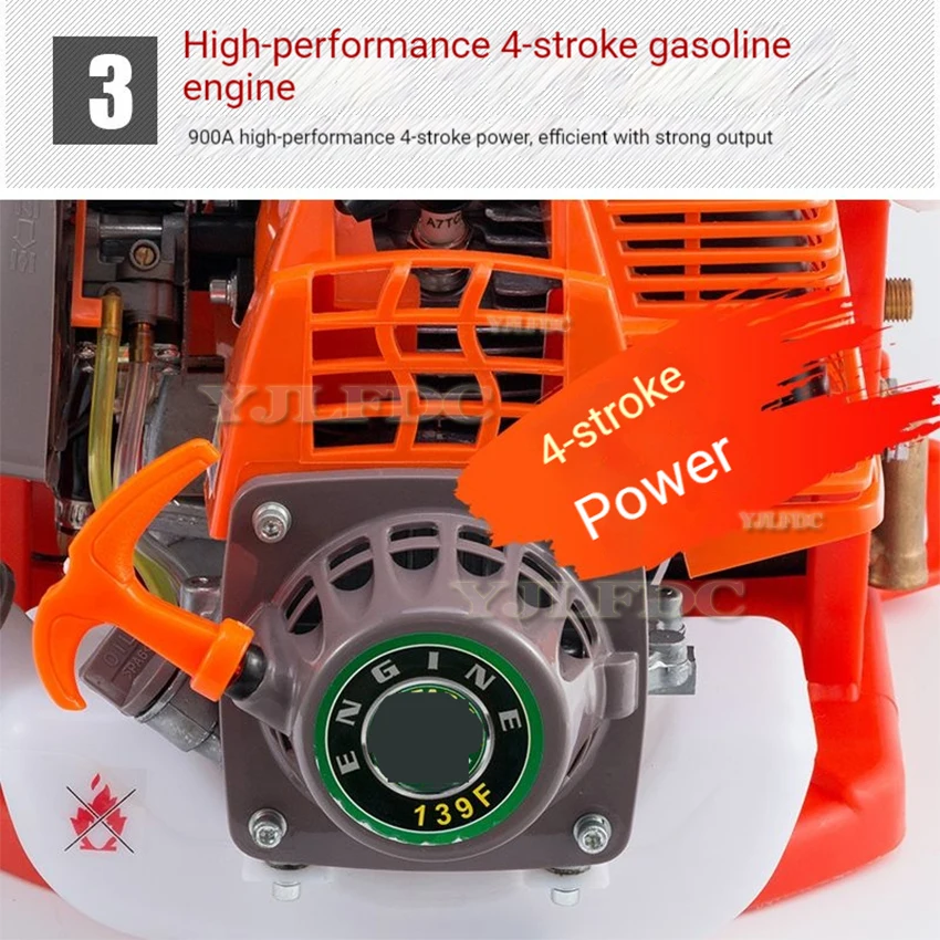 Sprayer Four Stroke High Pressure Pump Backpack Garden Orchard Powder Agricultural Disinfection 1.5KW 20L/25L/30L