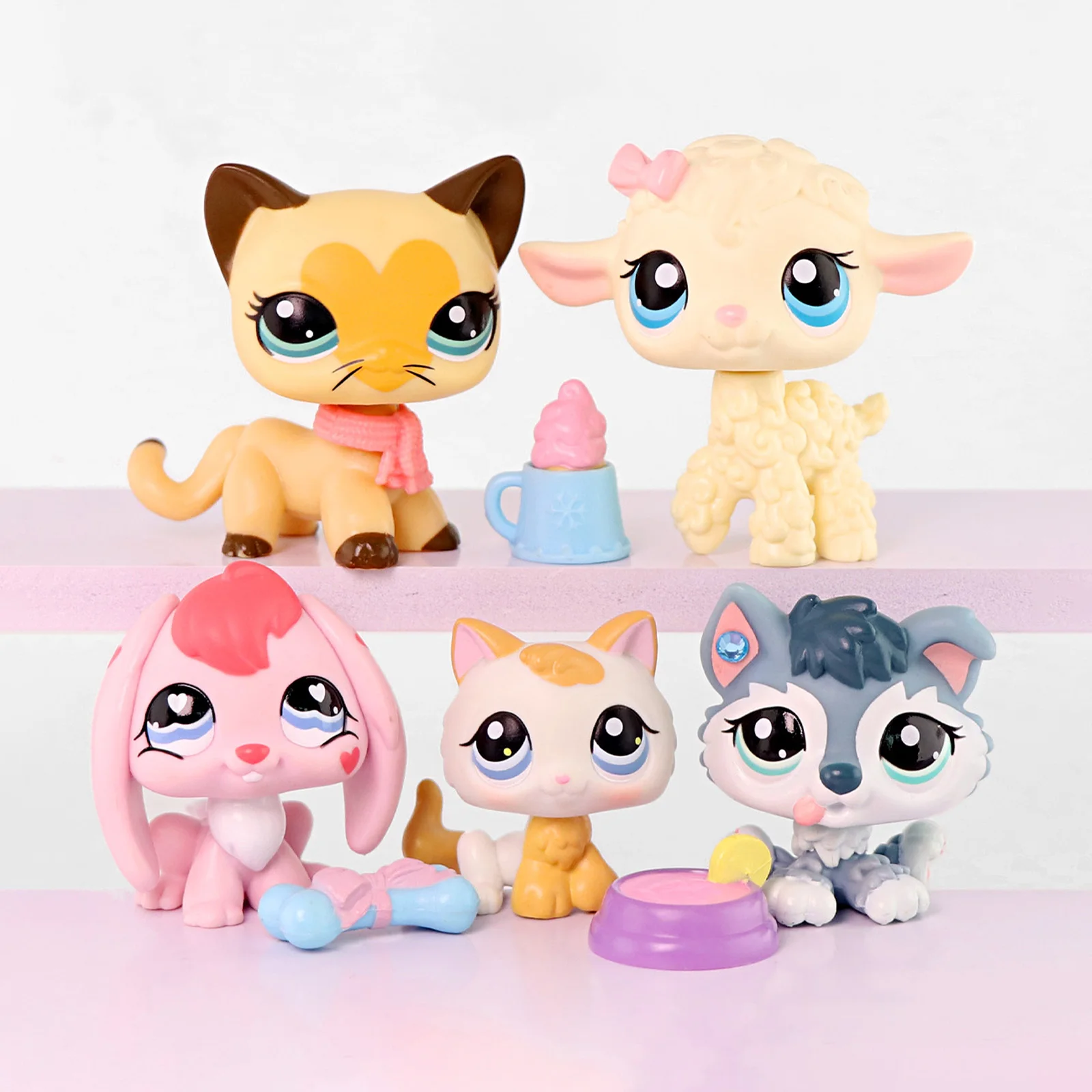 adorables-munecos-de-peluche-de-mascotas-gato-de-pelo-corto-conejo-husky-cachorro-cordero-con-accesorios-para-mascotas-lps
