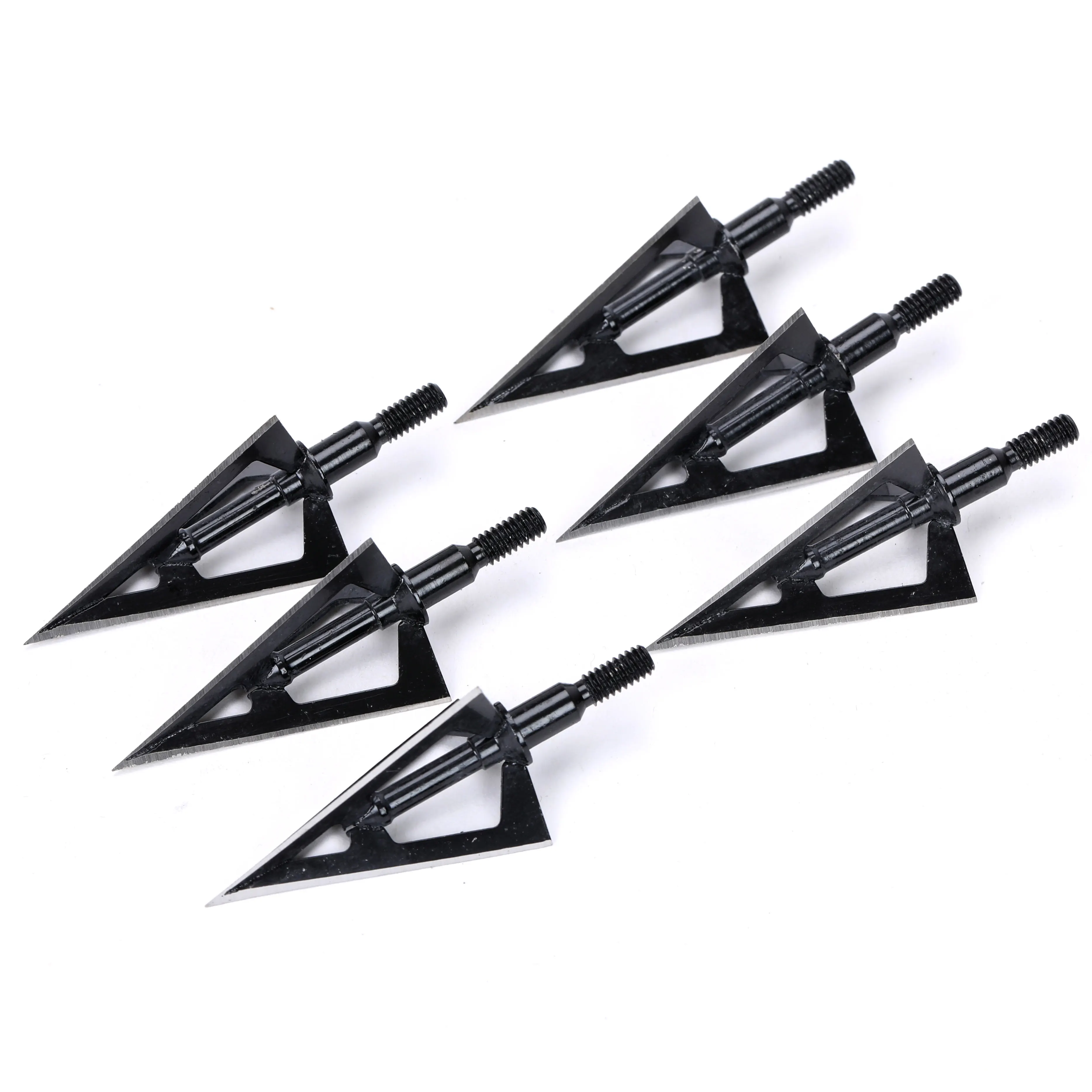 6/12/24 pezzi 100 grani punta  - Broadheads 100 Grain 3 Blade Hunting recensione e prezzo