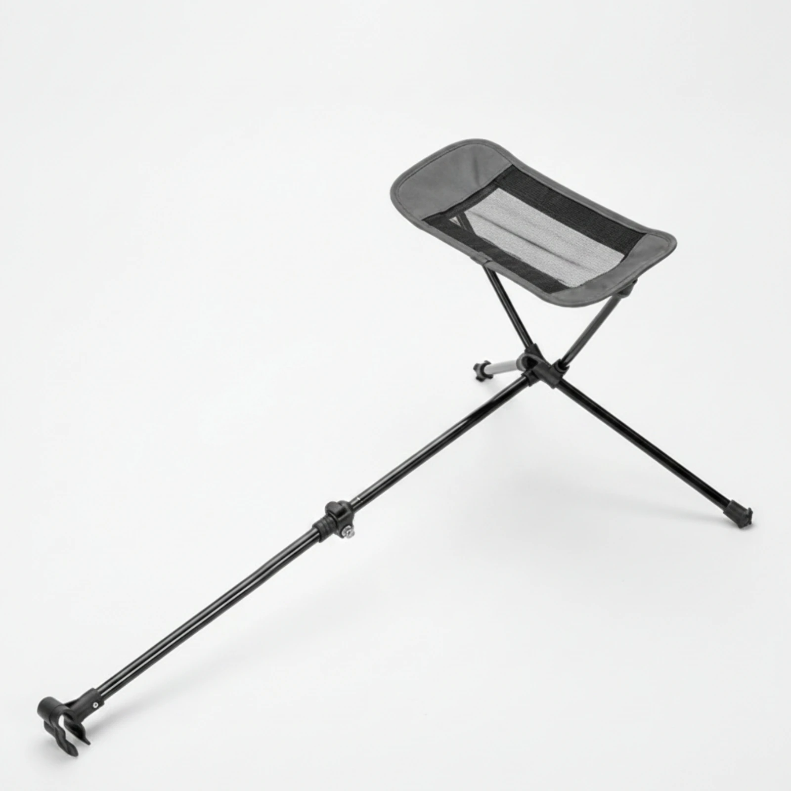 Telescopic Footrest Foldable Camp Chair Footrest Leg Rest Adjustable Outdoor Foot Stool Lightweight for Campers, Camping
