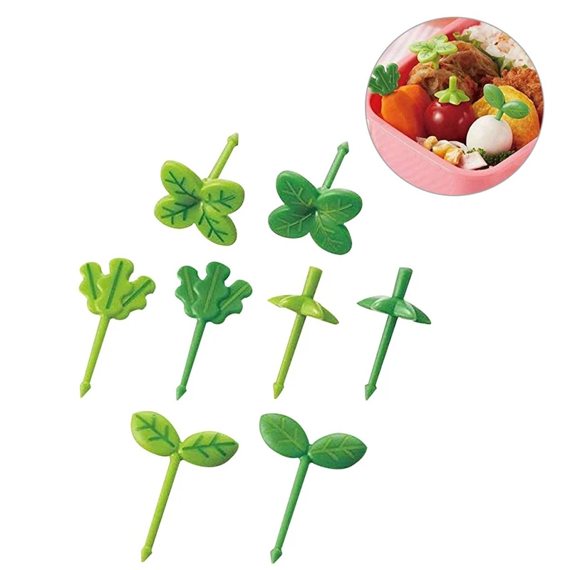 

1Set 80 Count Fruit Forks Party Dessert Forks Portable Kids Stick Cafe Reusable Decorative Toothpicks Plastic