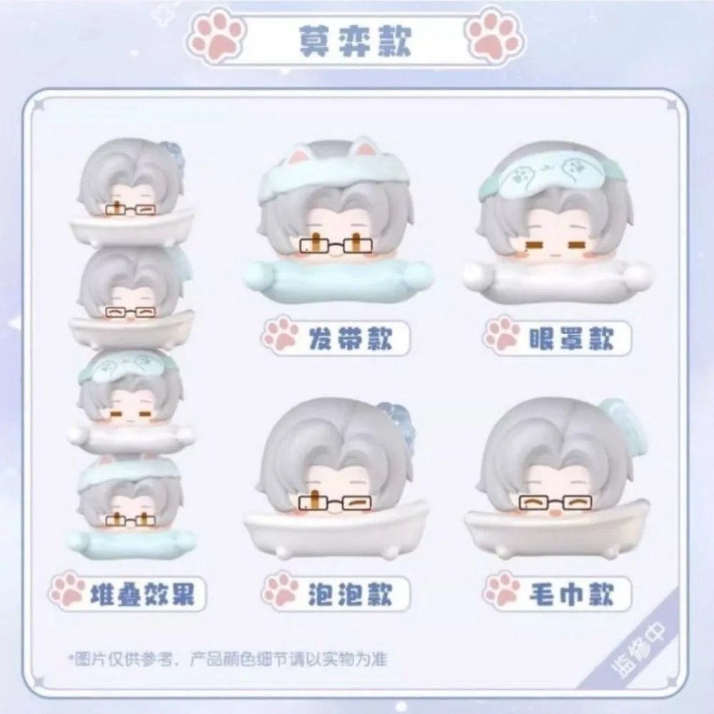 Wandian Infinite Genuine Tears of Themis Stacking Mini Bean Blind Bag Q Version Figurine Xia Yan Lu Jinghe Collectible Toy view 3