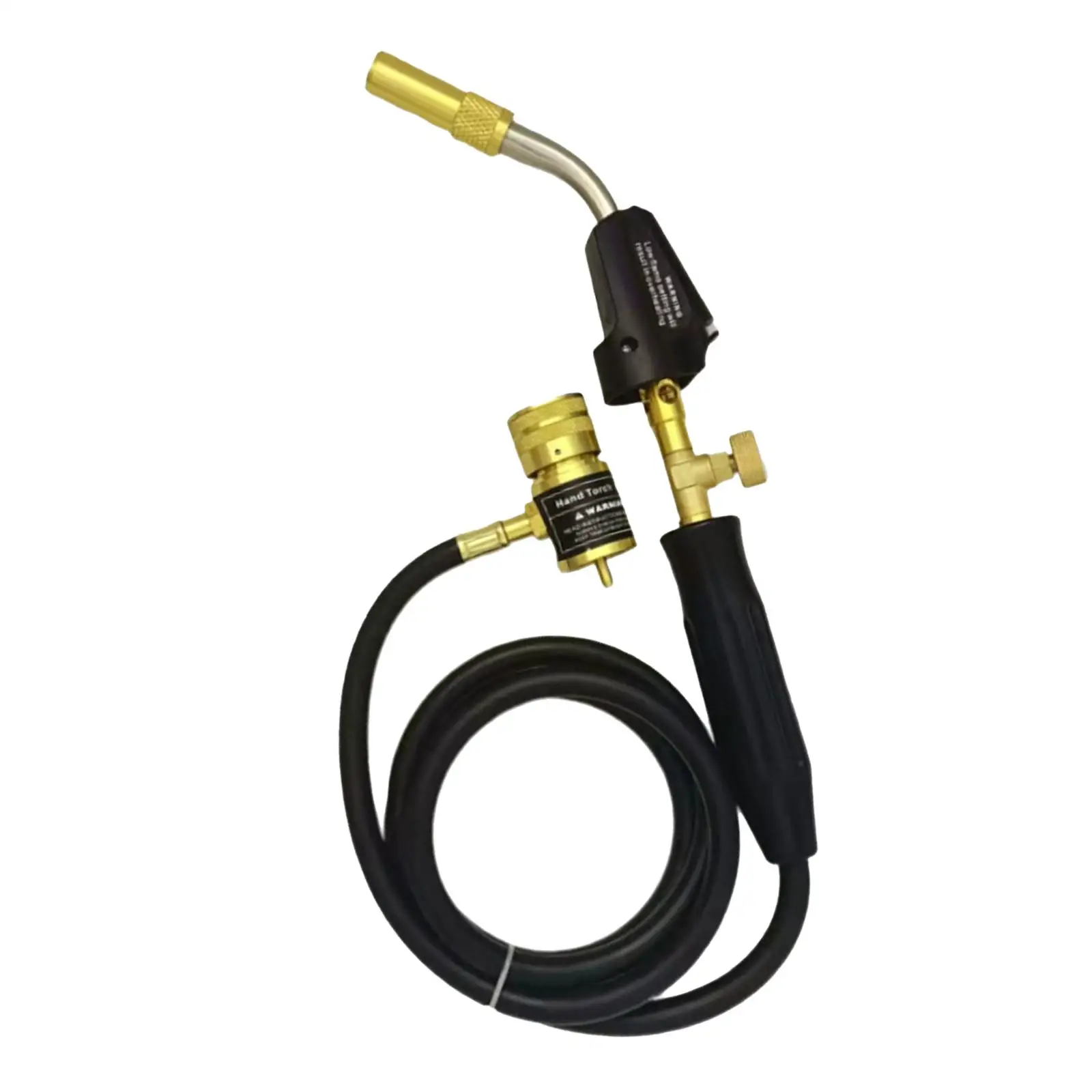 Propane Torch Gas Torch Blower Mapp Gas Torch Soldering Cooking 1.5M Hose Liquefied Propane Gas Plumbing Burner Torch