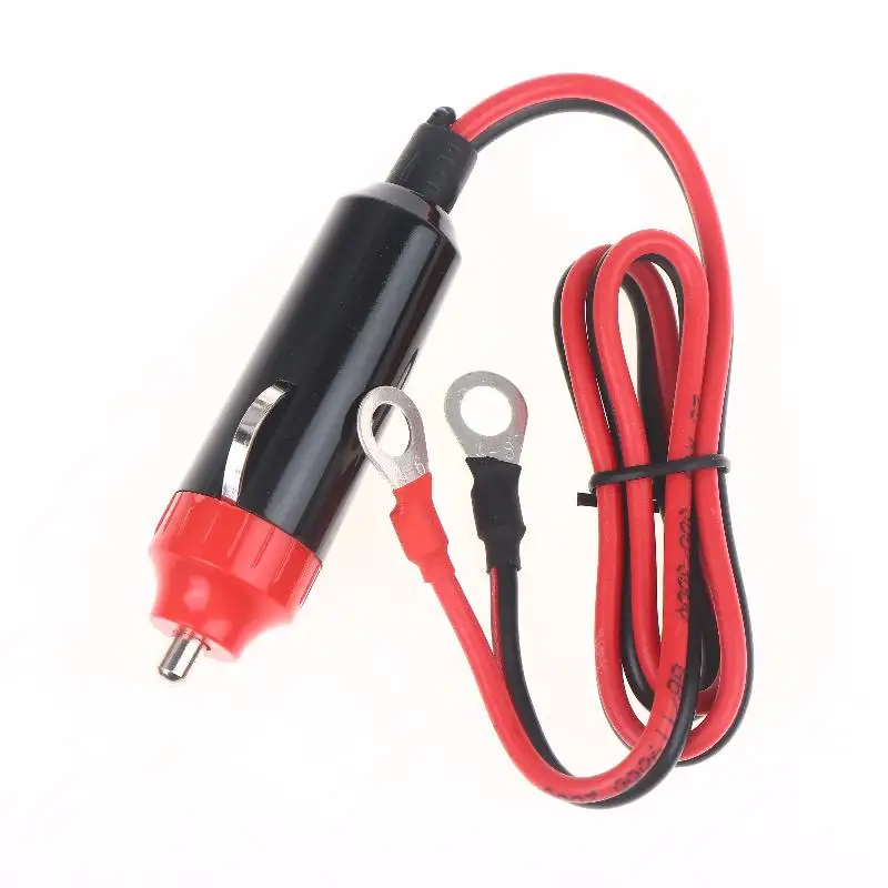 1/2/3Pcs Car Power Supply Inverter Wire 50cm Car Cigarette Plug Cable Socket With Battery Eyelet Terminal Connector - view 6