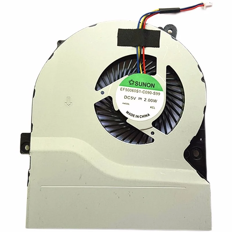 New CPU Cooling Fan for ASUS S56 S550 S550CM S56CA S56CB K56 K56C K56X K56CM K56CB  K56CA A56 A56C Laptop EF50060S1-C030-S99