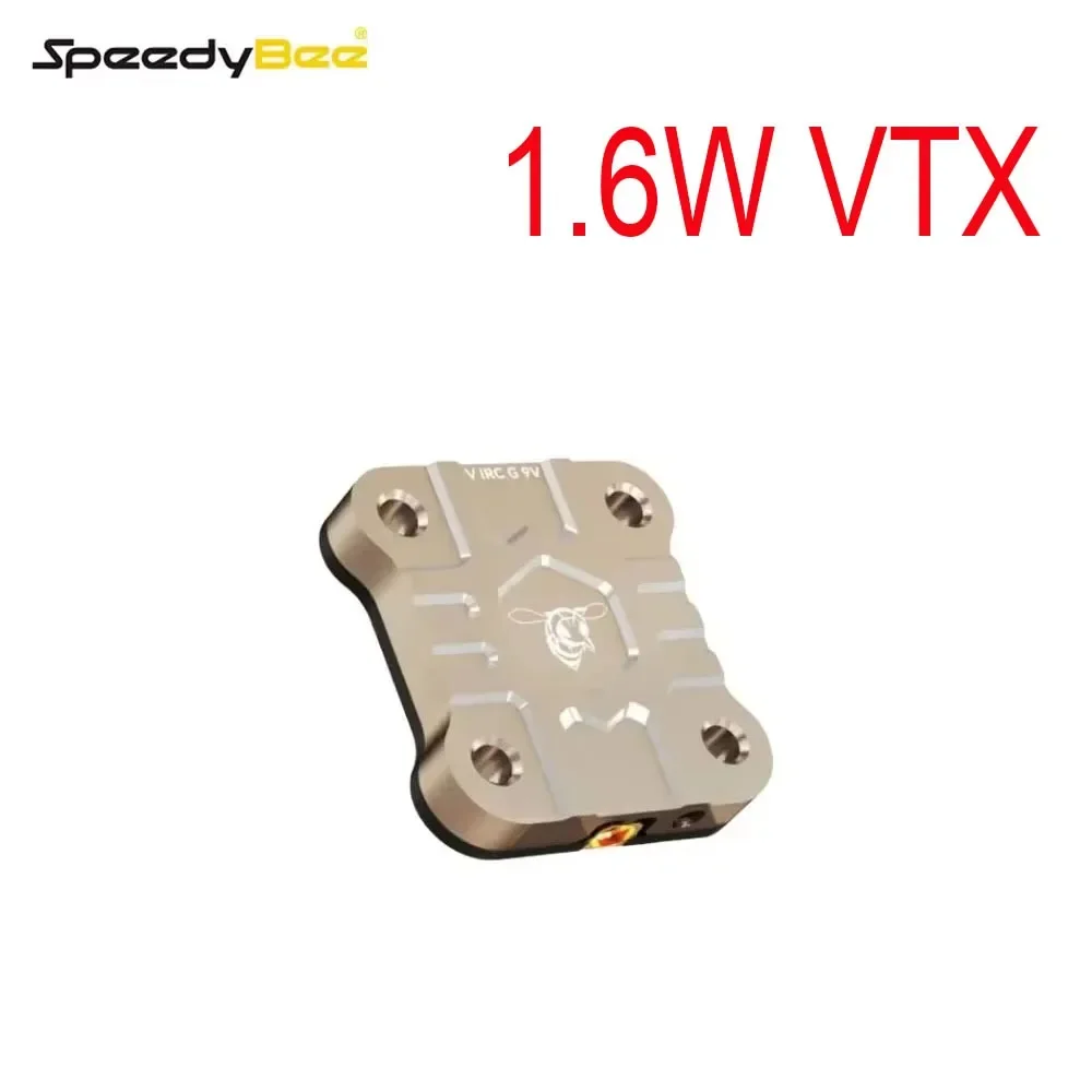 SpeedyBee TX ULTRA TX1600 5,8 GHz 48CH 1,6 W FPV VTX disipador de calor de alta eficiencia 2-6S LIPO 20X20mm para Drones FPV de largo alcance