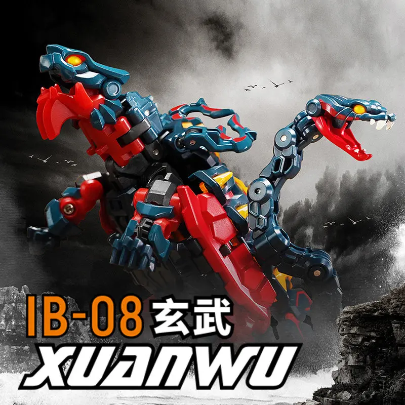 Beast Box Infinite Series Xuanwu Transformacja Zabawka Model do Składania Modny Oryginalny Produkt Gotowy Mecha Prezent na Festiwal