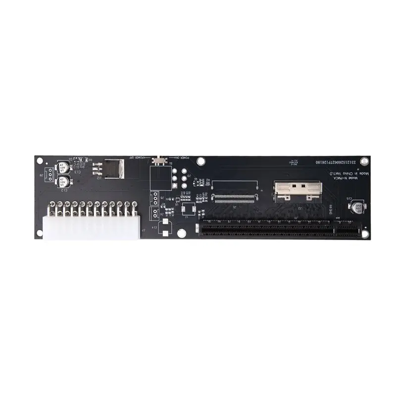 Efficientt-MCIO X8 To Pcie X16 Adapter Card Pcie4.0 Pcie5.0 External EGPU Graphics Docking Riser Card