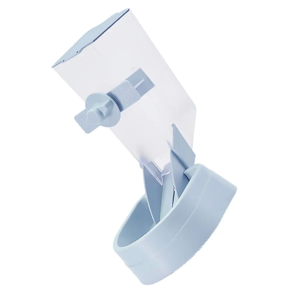 

2-литровая подвесная кормушка для животных в клетку с наклонной крышкой, легко моется, можно мыть в посудомоечной машине, устойчивая, экономит место, миска для животных в клетку, без беспорядка, автоматическая подача корма