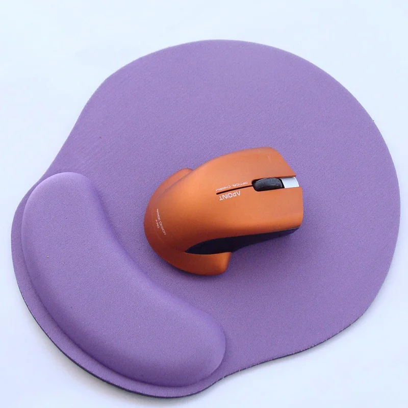 Gaming Mousepad Eva Ergonomic Mat Solid Color For Pc Laptop Gaming Wrist Mouse Pad Gamer Desk Pad Comfortable With Wrist