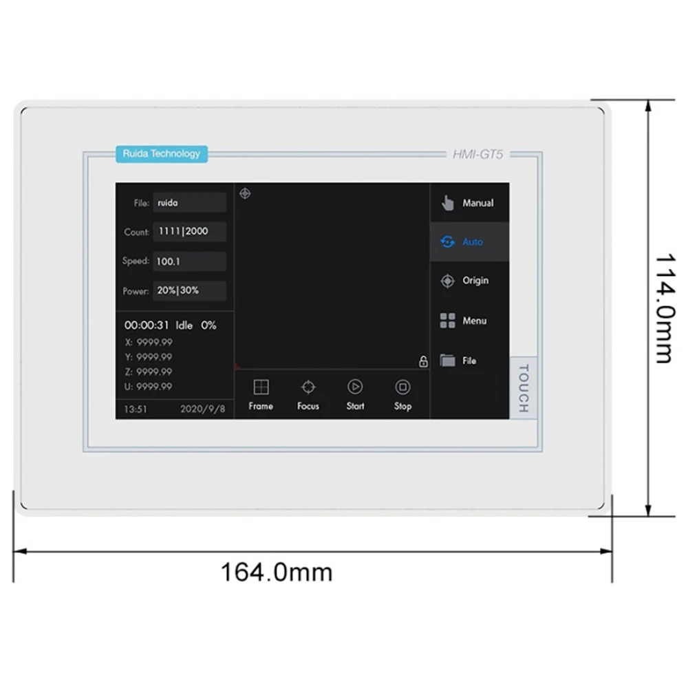 RDC6445G C O 2 Laser Controller System Laser Control Panel for C O 2  Laser Engraving Cutting Machine