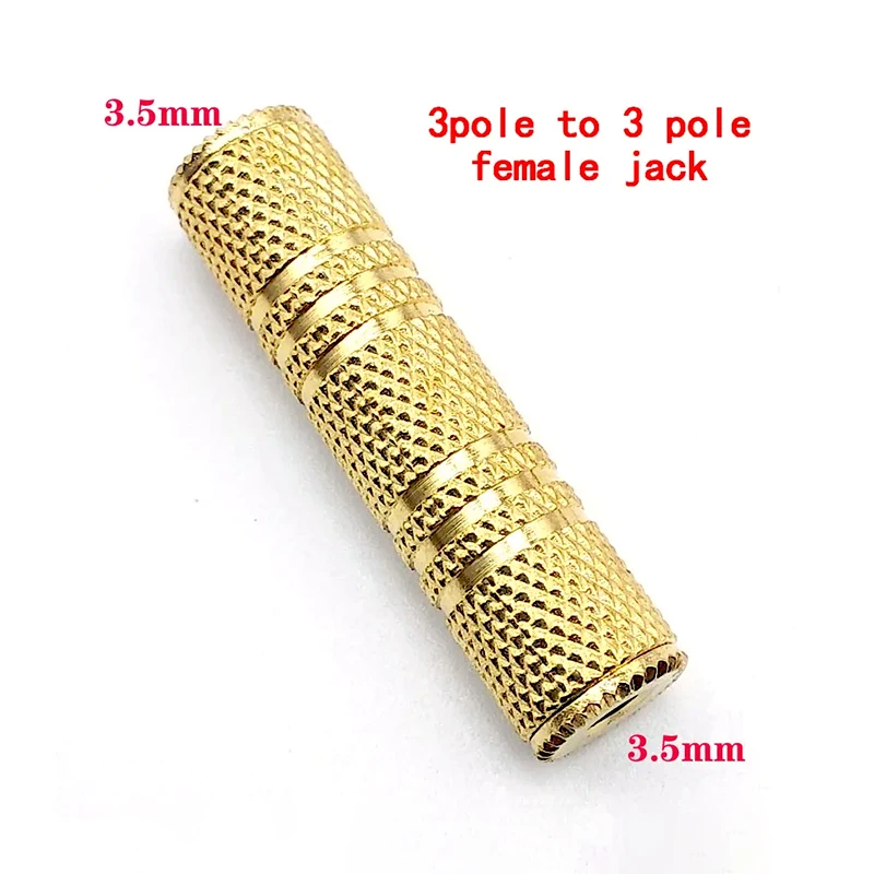 

3.5mm Jack Female to 3.5 mm Female Connector Stereo Audio Adapter Headphone Jack Coupler Extension Adaptor