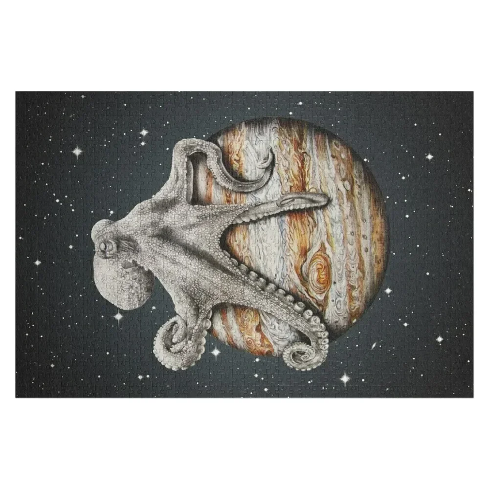 

Celestial Cephalopod Jigsaw Puzzle Personalized Toy Custom Kids Toy For Children Puzzle