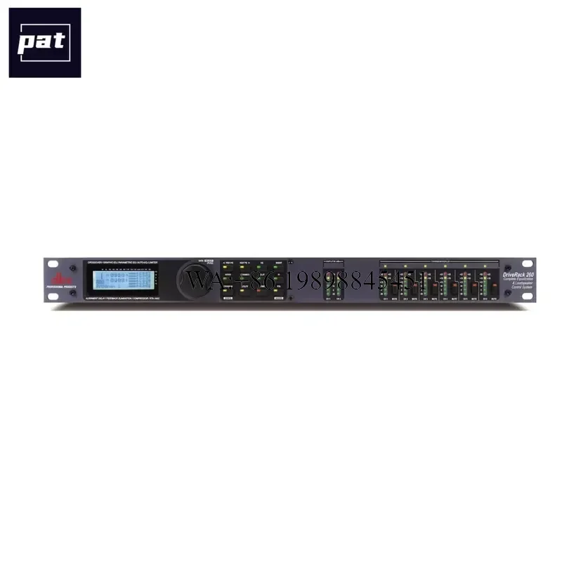 WMWMNU Dbx DriveRack 260 Stereo Loudspeaker Management System 2 in 6 Out Digital Signal Processor Rackmount PA Speaker