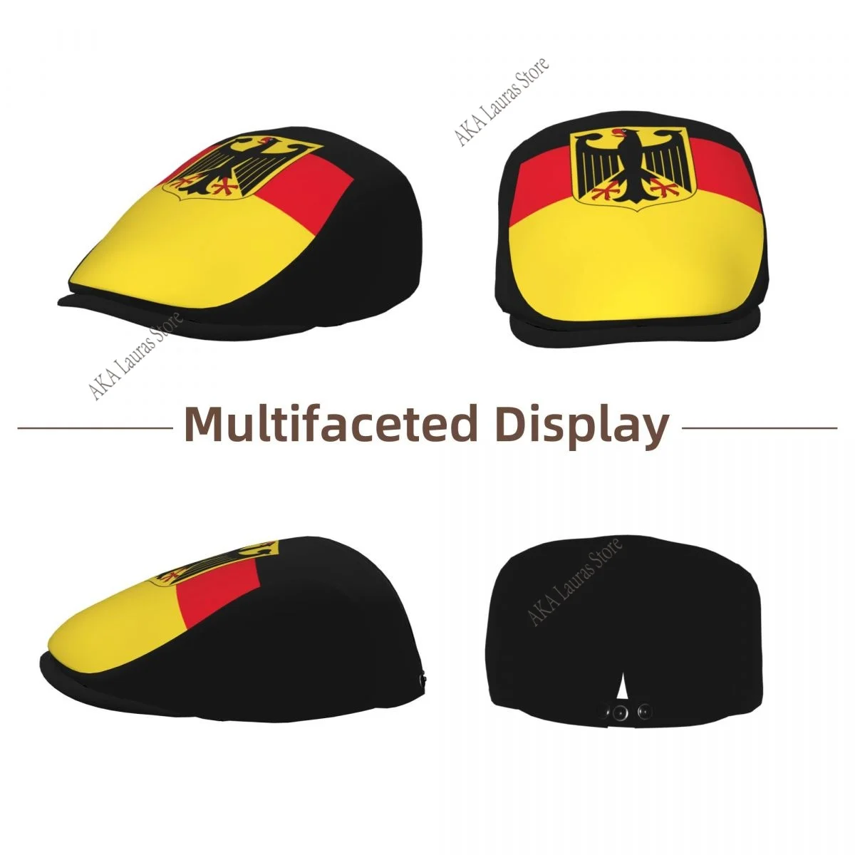 Spring and summers Guyana Flag Newsboy Caps Flat Peaked Cap Girl and Women Painter Beret Hats