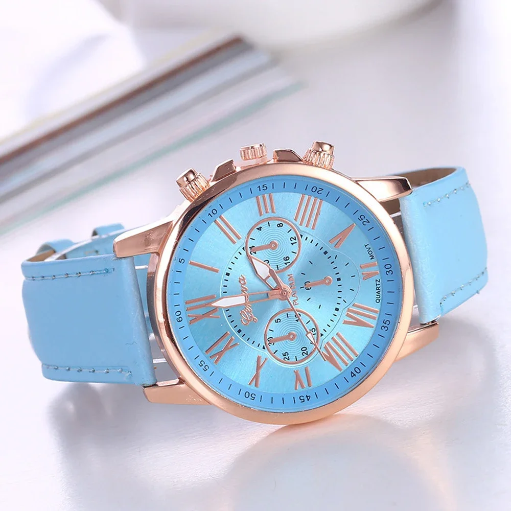 Watch Women Casual Ladies Watches Top Brand Luxury Woman Watch Leather Waterproof Simple Dress Quartz Wristwatch Female Clocks