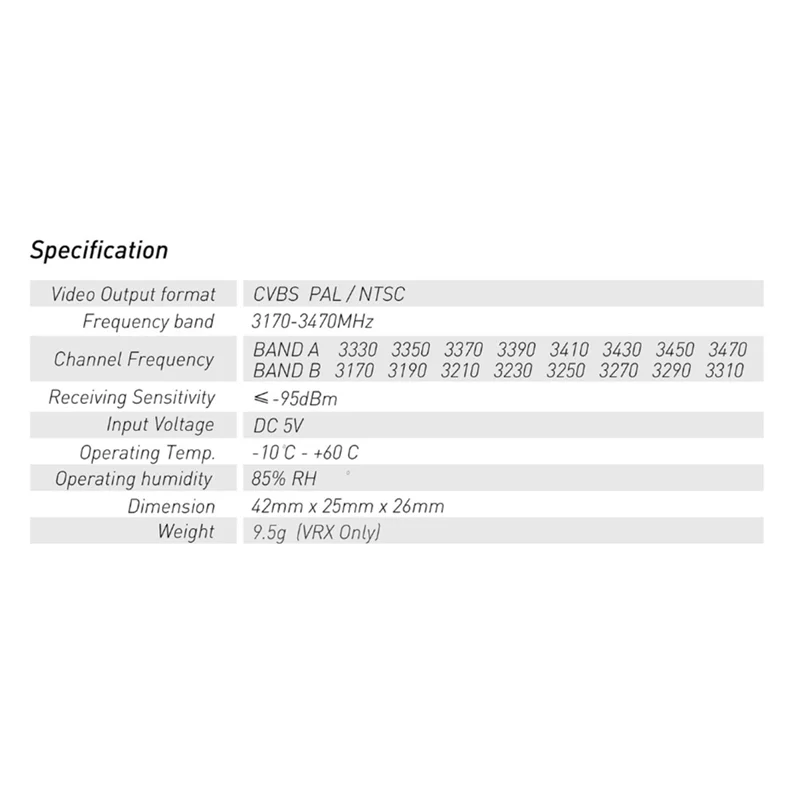 -A03R For RC FPV Long Range Drone