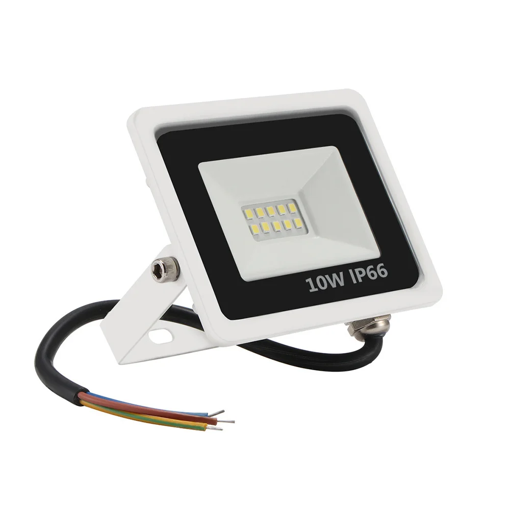 10W LED الكاشف رقيقة جدا IP66 في الهواء الطلق للماء عاكس الأضواء سطوع عالية زاوية شعاع واسعة