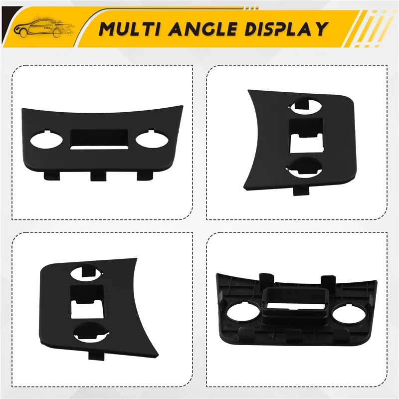แน่นสําหรับ Hyundai Solaris 2011-2013 กรอบด้านหน้า USB รถคอนโซล 846211R100 84621-1R100RY Central USB แผง