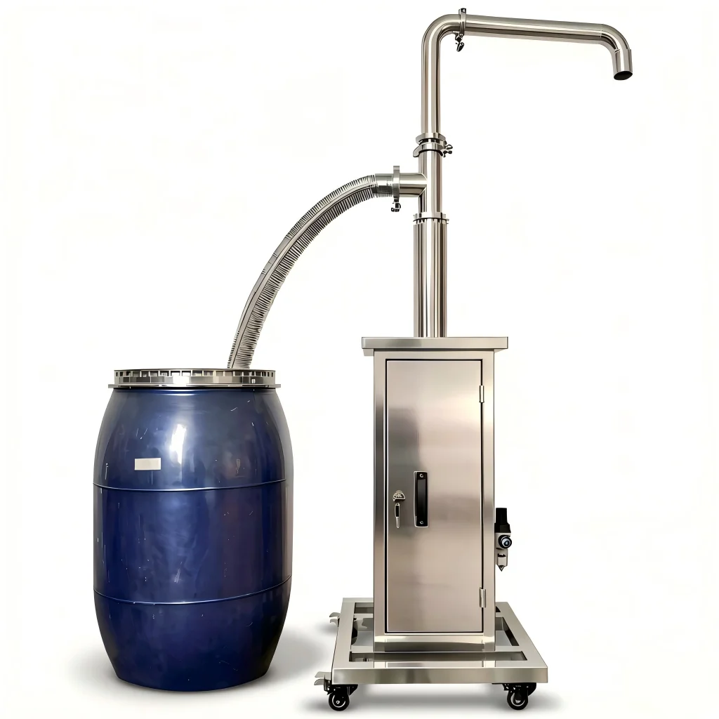 Vertical Pneumatic Piston Pump