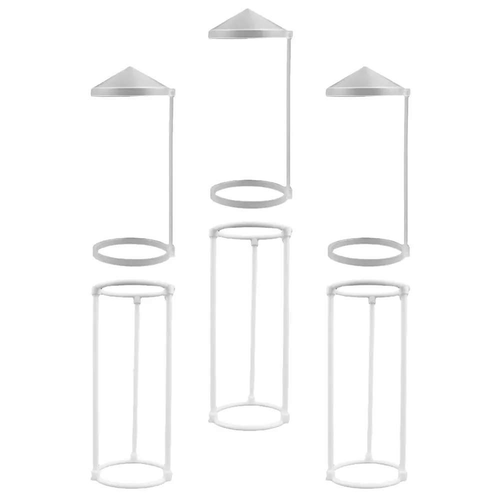 3 conjuntos de proteção contra respingos de plástico para umidificador, 3 conjuntos de substituição, fabricante de névoa, proteção contra respingos para tanque de peixes, lago, rockery, portátil