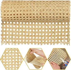 30-70CM  Rattan Webbing Genuine Indonesian Rattan Roll Wall Decoration Furniture Repair Material