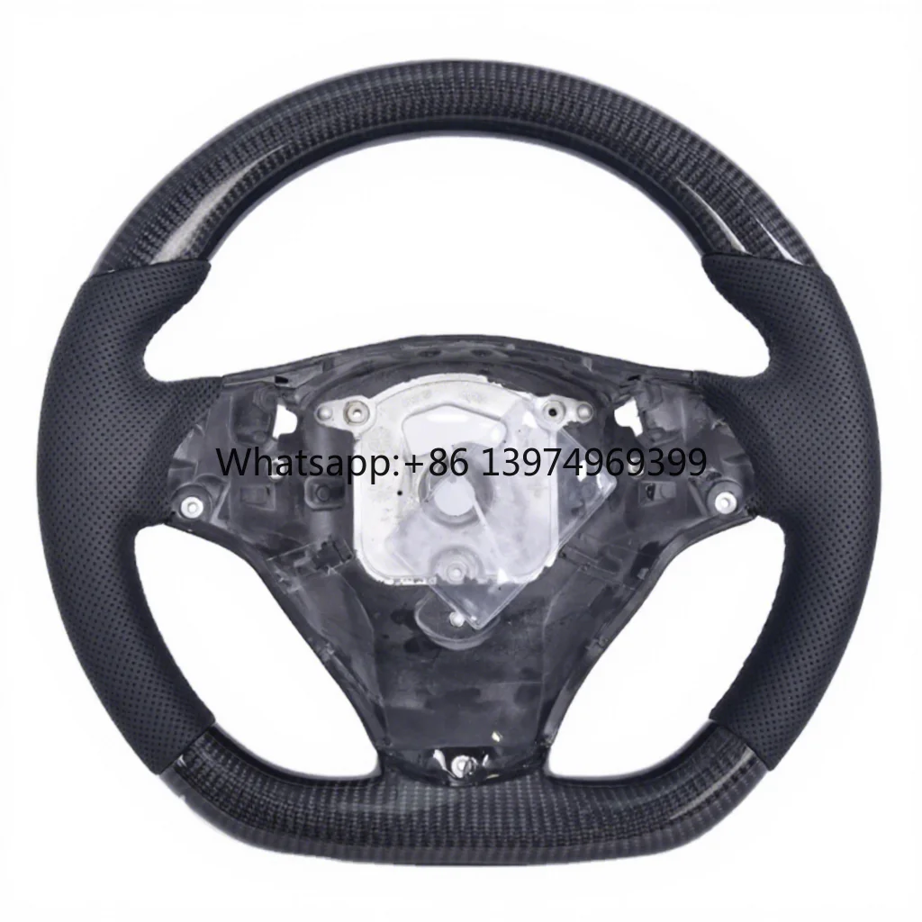 Low Price Carbon Fiber Steering Wheel in Stock for Bmw E46 M3 E38 E39 E83 E60 E70 E71 E72 E53 E89 E92 E93 E81 E87 E84 E82