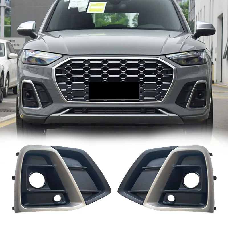 

Racing Grills For Audi Q5 Modified SQ5 Fog Light Frame 2021 2022 2023 2024 Models SQ5 Fog Light Cover Acc Cover Lower Grille
