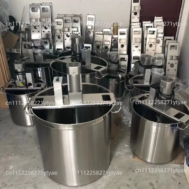 Including thick-walled barrels Commercial Frying Machine Small Kitchen Frying Machine Food Sauce Pot Boil Automatic Stirrer