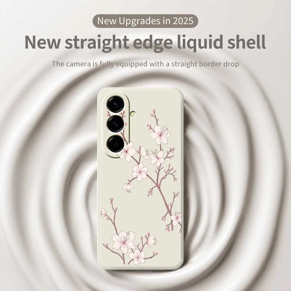 فراشة طباعة جراب هاتف لسامسونج غالاكسي A56 A32 A23 A22 5G A32 A23 4G A55 A54 A53 A52 A51 A35 A34 A31 A25 A24 غطاء ناعم