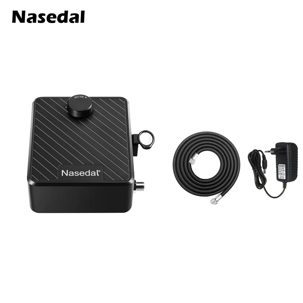 Nasedal-Kit Aerógrafo Atualizado, Aerógrafo 40 PSI, Compressorfor Maquilhagem de Unhas, Pintura Bolo, 0.2mm, 0.3mm, 0.5mm