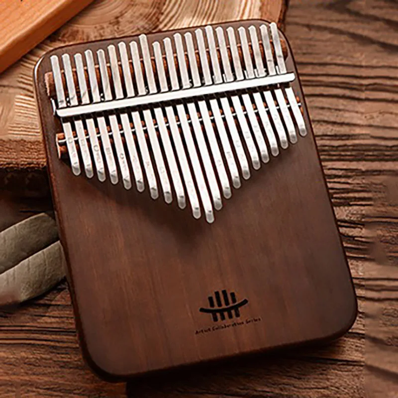 Kalimba 21 Keys Professional Musical Keyboard Wood Portable Miniature Beginner Fingers Piano Scale Musical Instruments Accessory