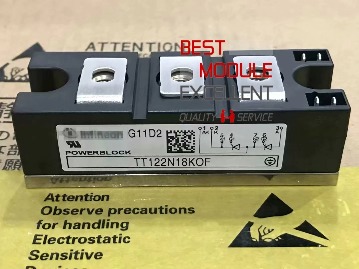 

1PCS TT122N18KOF NEW 100% Quality Assurance TT122N18K0F
