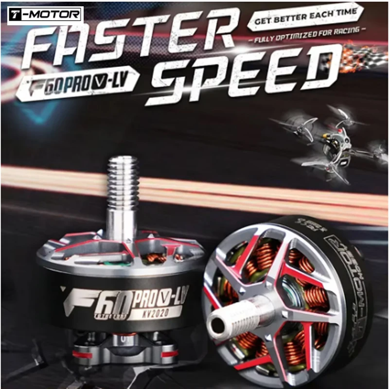 レーシングドローン用ブラシレスモーター,T-Motor-F60 pro,5-6s,t5146およびt5147,1950kv 2020kv,f60と互換性があります