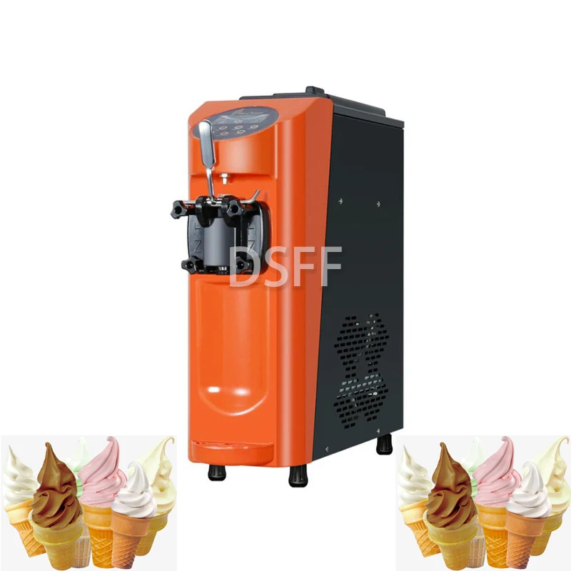 

Commercial Small Soft Ice Cream Machine, Household Multifunctional Chocolate Sundae Machine