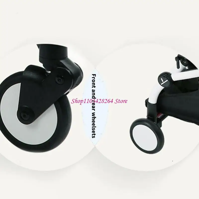  Easy to Install Pram Cart Wheel Protector Caps Enhances Durability for Yoya/Yoyo