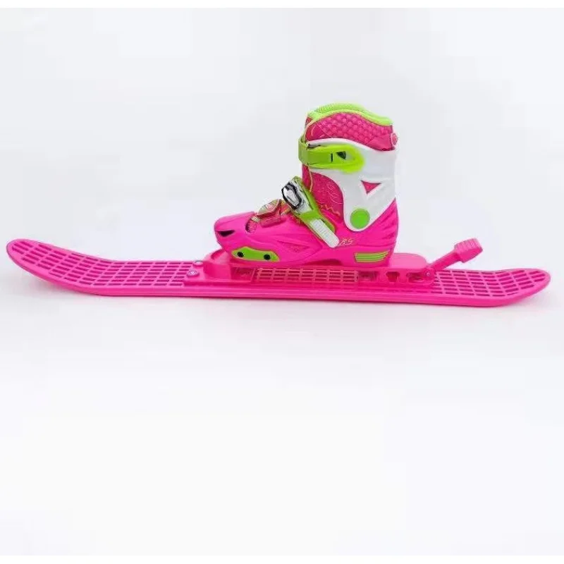 Wear Quick Take off Safety Children's Skis Double Board