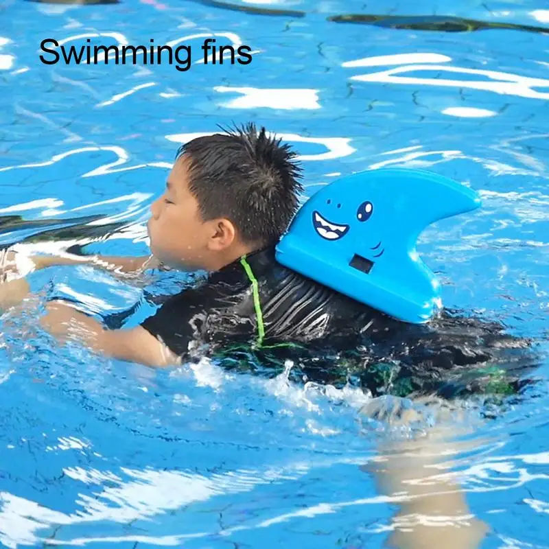 

Kid Swimming Tranning Aid Shark Fin Back Float Board EVA Foam Safety Floating Board With Adjustable Belt Fin-Shaped Swimming Aid