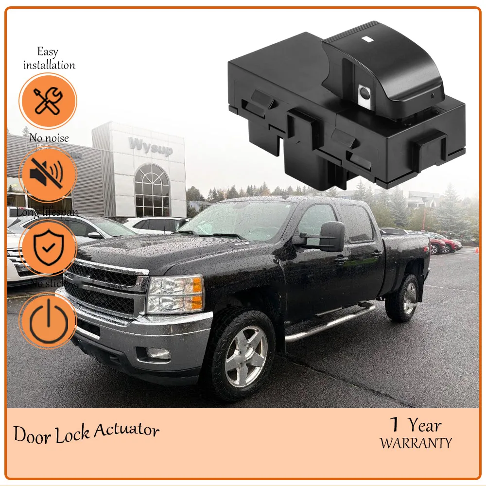 

Power Window Switch 3PCS Front Right Rear Left Passenger Side for 2007-2014 Chevy Silverado, Window Button Switch OEM 22895545